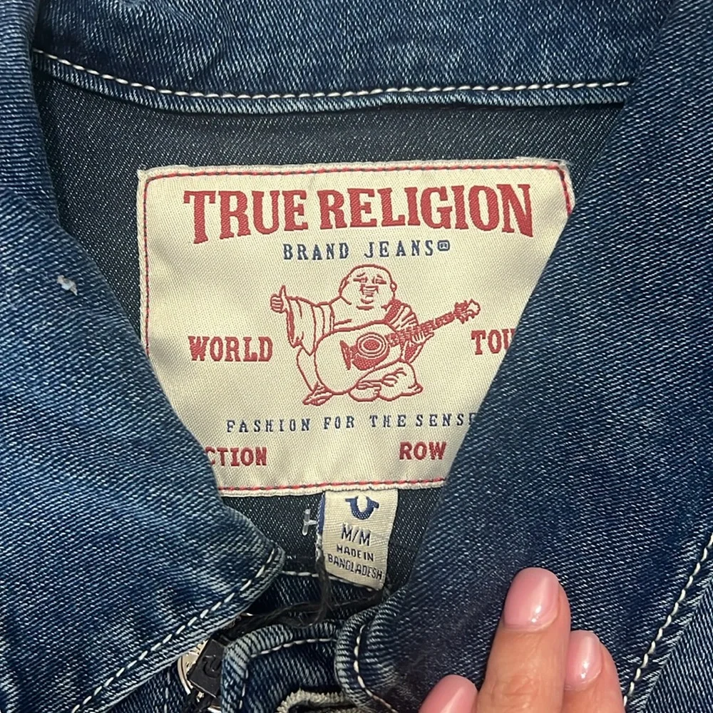 TRUE‎ RELIGION MEN’s CLASSIC DENIM JACKET SZ MEDIUM